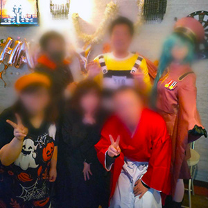 J'sBarハロウィンパーティーイベントのイメージ写真